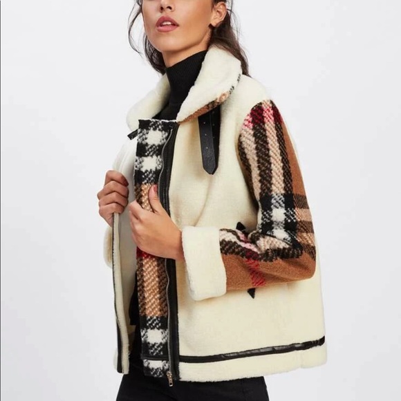 Light Weight Plaid Print Coat - Picture 2 of 5